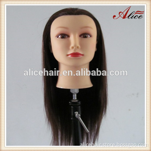 Factory sell cheap mannequin head human hair